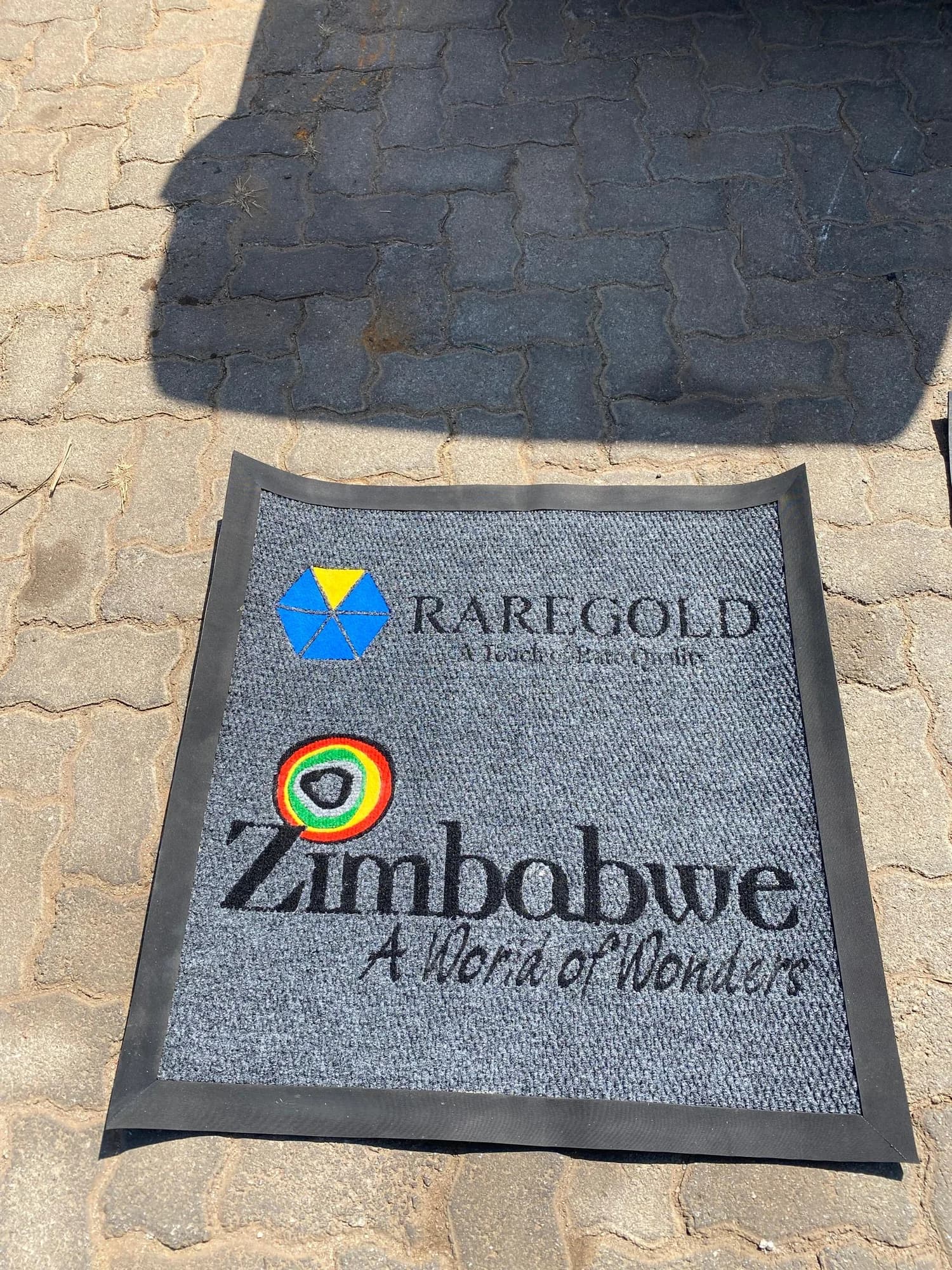 Zimbabwe Tourism Authority branded mat